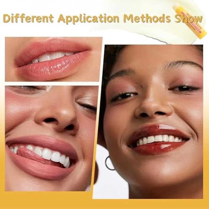 LBOYLOVE 3 PCS LIP BALM GIFT SET, BEES LIPS BALM MULTIPACK WITH 3 FRUITY FLAVOURS NATURAL FORMULA, MOISTURISING LIP BUTTER BALMS DUO FOR DRY LIPS, DAILY LIPCARE - Image 4